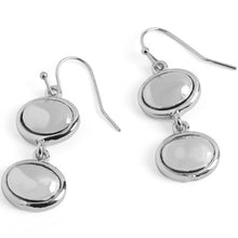 Double Dome Dangle Earrings