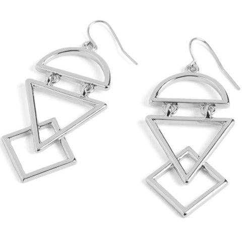 Layered Geometric Earrings