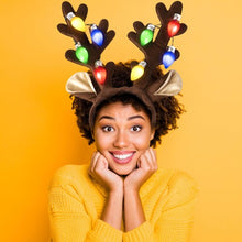 Jumbo Light Up Antler Headband