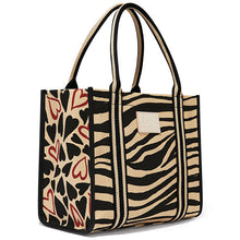 Zebra Love Canvas Carry All