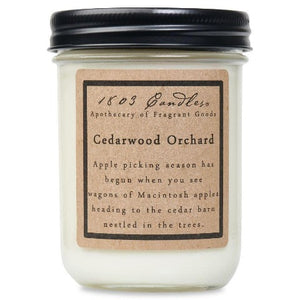Cedarwood Orchard Jar Candle