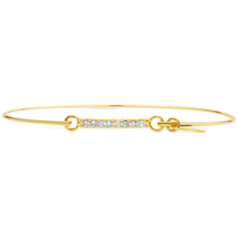 Pavé Icon Bar Bracelet