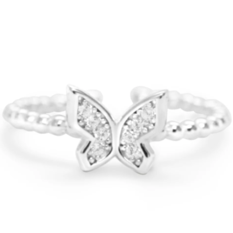 Butterfly Droplet Ring