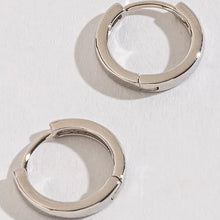 Solid Huggie Hoop Earrings