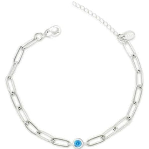 Linked Birthstone Bracelet
