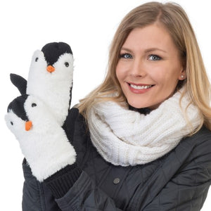 Penguin Critter Mittens