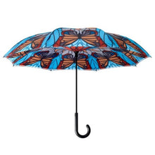 Stained Glass Butterfly Umbrella