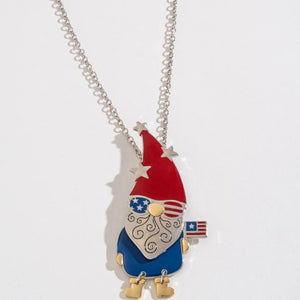 USA Gnome Necklace