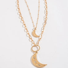 Luna Layered Moon Necklace