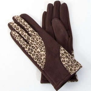 Mariah Animal Print Gloves
