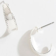 J-Hoop Earrings