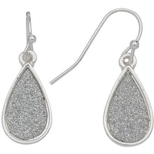 Textured Teardrop Earrings