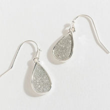 Textured Teardrop Earrings