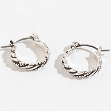 Twist Hoop Earrings