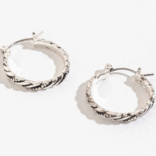 Twist Hoop Earrings