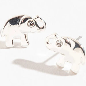 Elephant Post Earrings