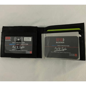 Bi-fold RFID Wallet