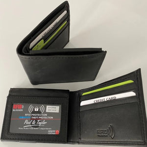 Bi-fold RFID Wallet