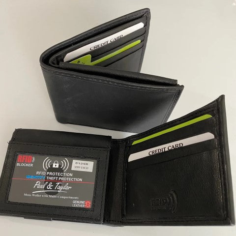 Bi-fold RFID Wallet