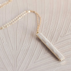 Vertical Bar 2-in-1 Necklace