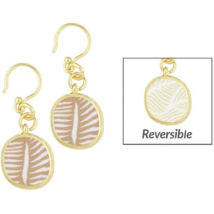 Reversible Coin Earrings