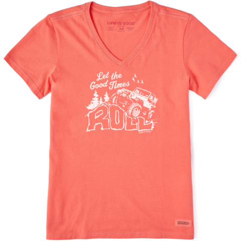 Let the Good Times Roll V-Neck T-Shirt