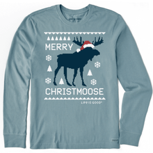 Ugly Sweater Merry Christmoose Long Sleeve T-Shirt