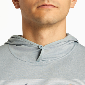 Linear Oceanview Hooded Active Shirt