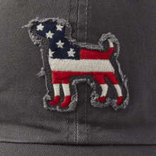 Americana Dog Tattered Cap