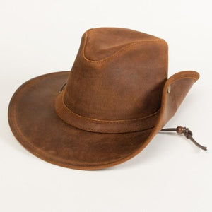 Aussie Leather Hat