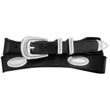 Black Taper Ornament Belt