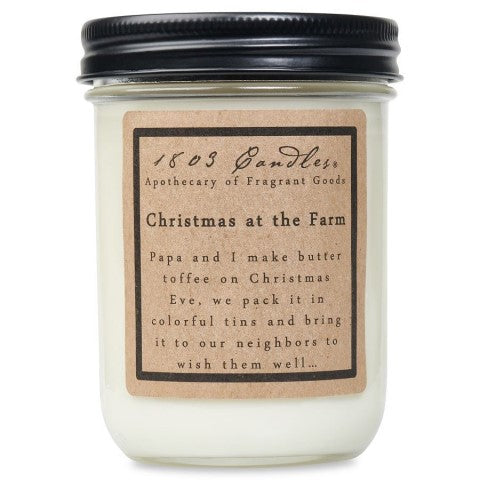 Christmas at the Farm Jar Candle