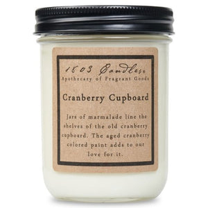 Cranberry Cupboard Jar Candle