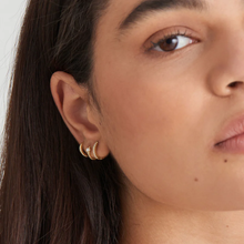 Smooth Mini Hoop Earrings