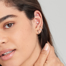Smooth Mini Hoop Earrings