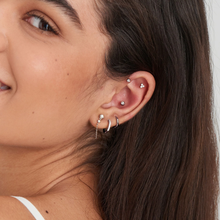 Sparkle Mini Hoop Earrings