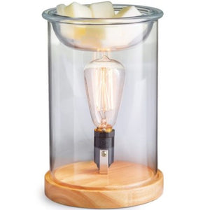 Wood & Glass Vintage Bulb Fragrance Warmer