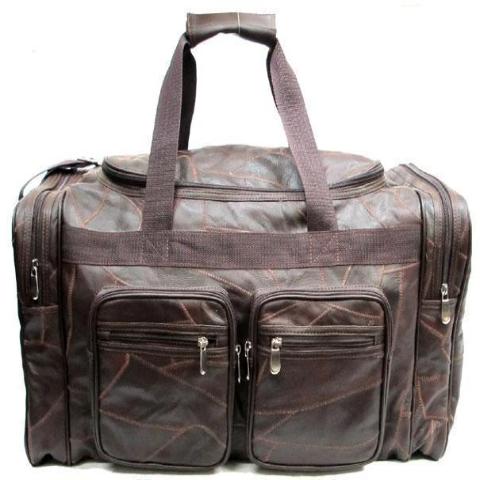 Cowhide Leather Duffel Bag