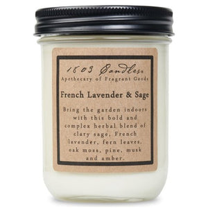French Lavender & Sage Jar Candle