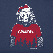 Grandpa Santa Bear Long Sleeve T-Shirt
