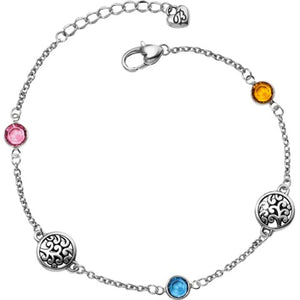 Elora Gems Anklet