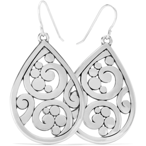 Teardrop French Wire Earrings