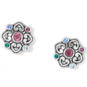 Elora Gems Flower Post Earrings