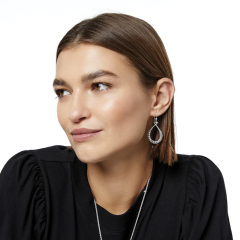 Teardrop French Wire Earrings