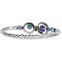 Halo Hinged Bangle