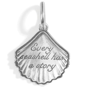 Silver Shell Charm