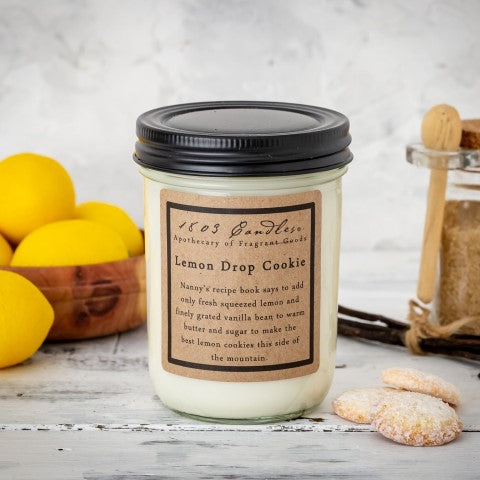Lemon Drop Cookie Jar Candle