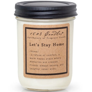 Let's Stay Home Jar Candle