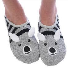 Mary Jane Animal Sock Slippers