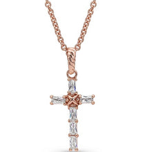 Rose Gold Cross Necklace